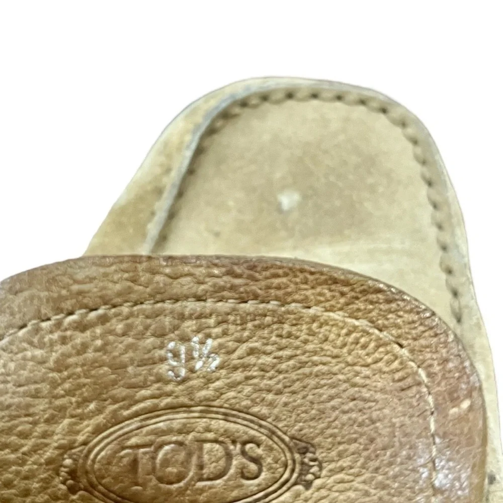 TOD’S Mens Tan Leather Chukka Boots Shoes US - 10.5